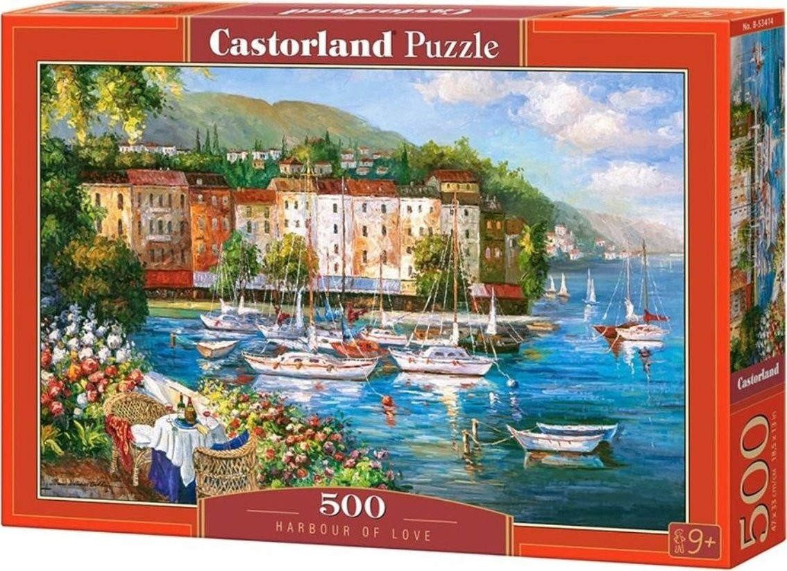Castorland Puzzel 500 stukjes Harbour of Love 53414
