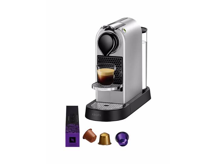Krups Citiz XN741B Nespresso Maschine – Nespresso Maschine Original – silver