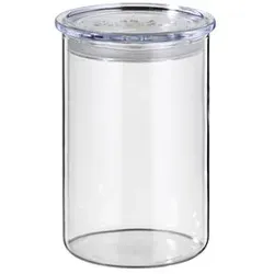BOHEMIA Cristal Vorratsdose Simax 800 ml Kristall, Kristalloptik Transparent Klar M (Medium)