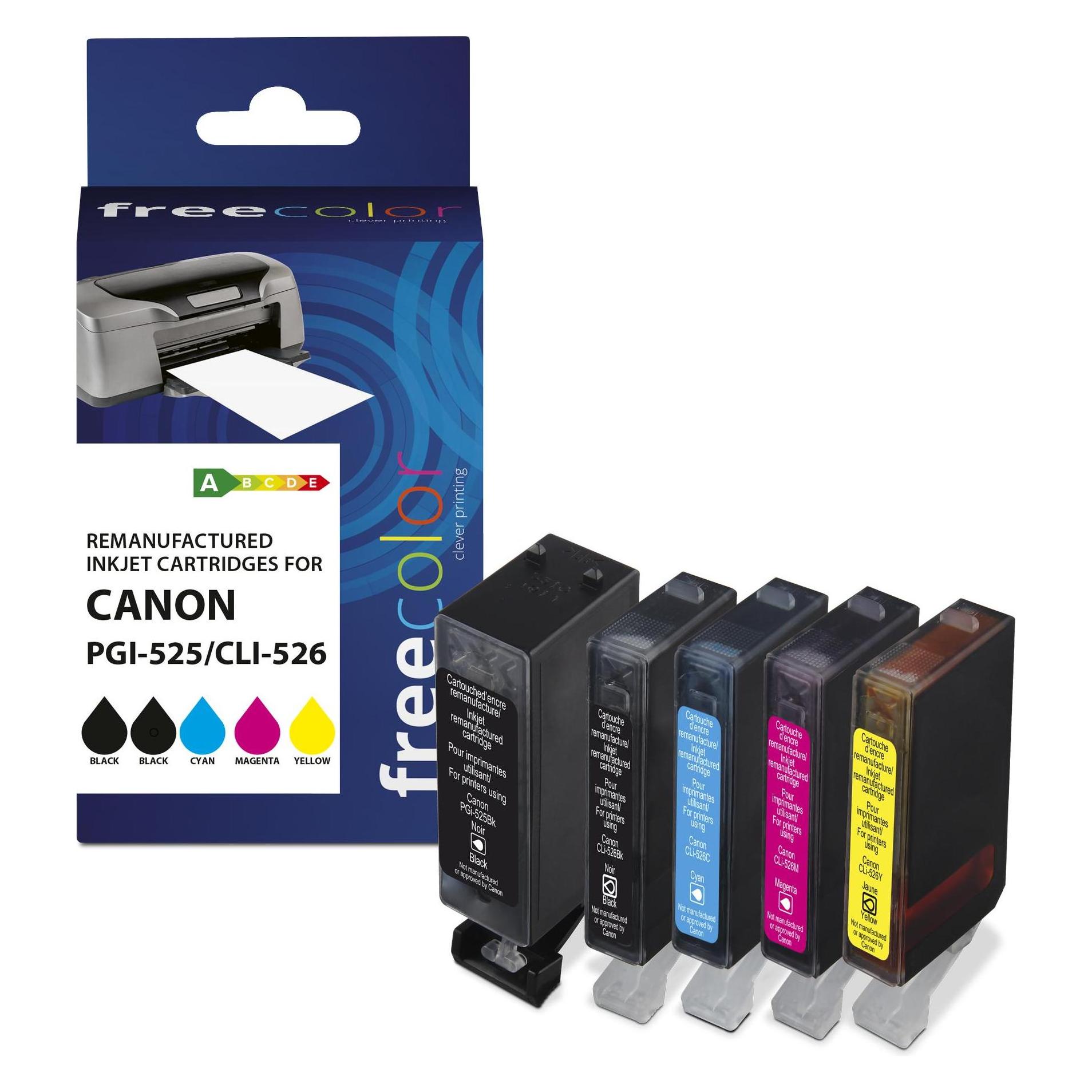 Freecolor Tinte PGI-525 / CLI-526 Multipack Color (Color) (K10269F7)