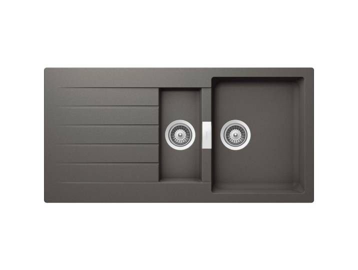 Schock Spüle Signus, Grau, Stein, 100x50 cm, Küchen, Küchenausstattung, Küchenspülen, Granitspüle
