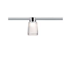 Paulmann Safira Hochvolt-Schienensystem-Leuchte URail LED fest eingebaut 5.2 W LED Chrom, Klar, Satin 95501
