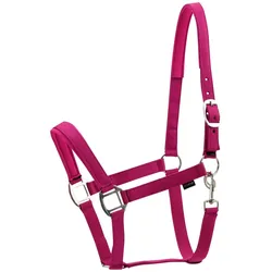Horse Guard Nylonhalfter für Pferde - pink - Warmblut