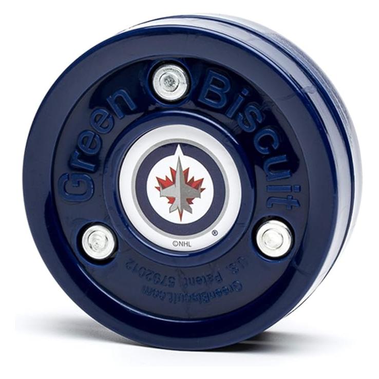 Green Biscuit Trainingspuck - NHL (Winnipeg Jets) (Green Biscuit)