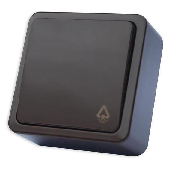 Vila BELL BUTTON P110-012V OV PLAST ANTHR SL+ (477910181706)