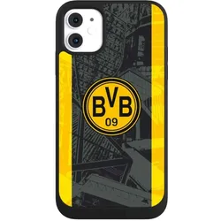 Nivocase Handyhülle für Apple iPhone 11 Hülle NIVOpure Case Schwarz BVB Borussia Dortmund Stadion (Apple iPhone 11), Smartphone Hülle, Schwarz