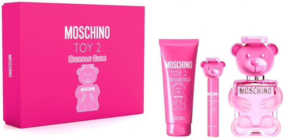 MOSCHINO Toy 2 Bubble Gum 100ml Eau De Toilette Gift Set