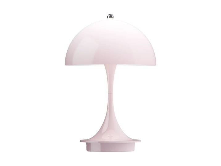 Louis Poulsen Panthella 160 Portable v3 Tischleuchte Opal pale rose