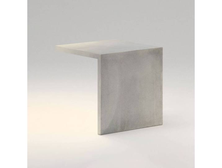 Vibia Empty 4135 Außenleuchte aus Beton, 25 cm, alu / grau / zink, Beton, Modern