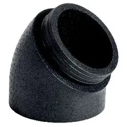 EPP Bogen dickwandig 45 Grad, D 246/160 mm, (2 St.)