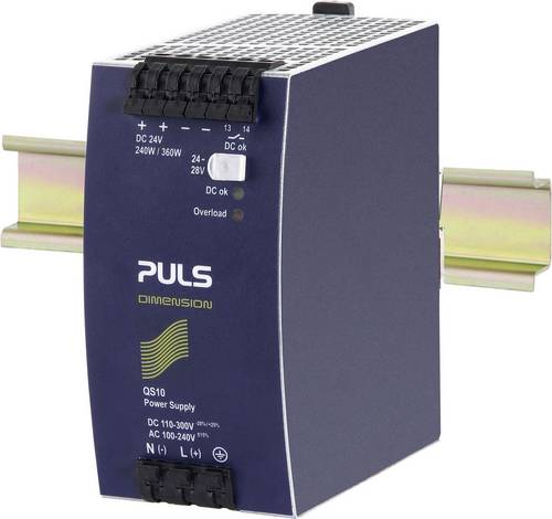 PULS QS10.241-D1 Hutschienen-Netzteil (DIN-Rail) 24 V/DC 10A 240W Anzahl Ausgänge:1 x Inhalt 1St.