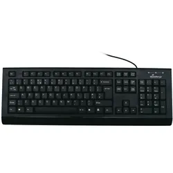 MediaRange MROS101-UK kabelgebundene Tastatur - QWERTY UK - schwarz