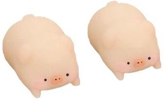 Useful Little Things Cute Little Pink Pig Squeeze Toy Kawaii Piglet Stress Relief Fidget Toy And Desktop Decor Gift 2pcs