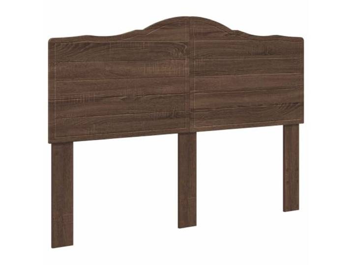 HGLADYU Bettkopfteil Eichenoptik 140 cm, Holzwerkstoff Kopfteil 140 cm braun, Kopfteil für Bett braun - Modernes Design aus Stabiler Holzwerkstoffplatte