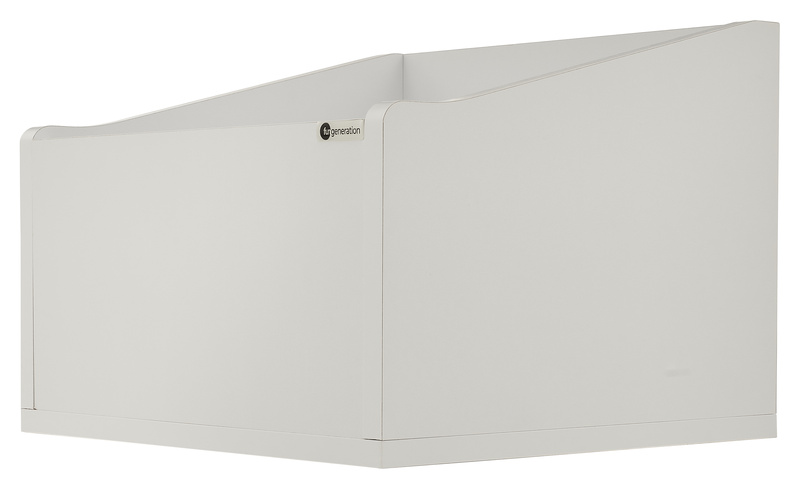 Fun Generation Vinyl Shelf One Top White bianco