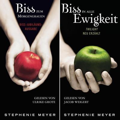 Bella und Edward: Biss-Jubiläumsausgabe - Biss zum Morgengrauen / Biss in alle Ewigkeit (gekürzt) - Stephenie Meyer, Audio, 9783844914108