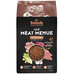 Bosch MEAT MENUE Adult mit Pute & Huhn getreidefrei 5x1 g