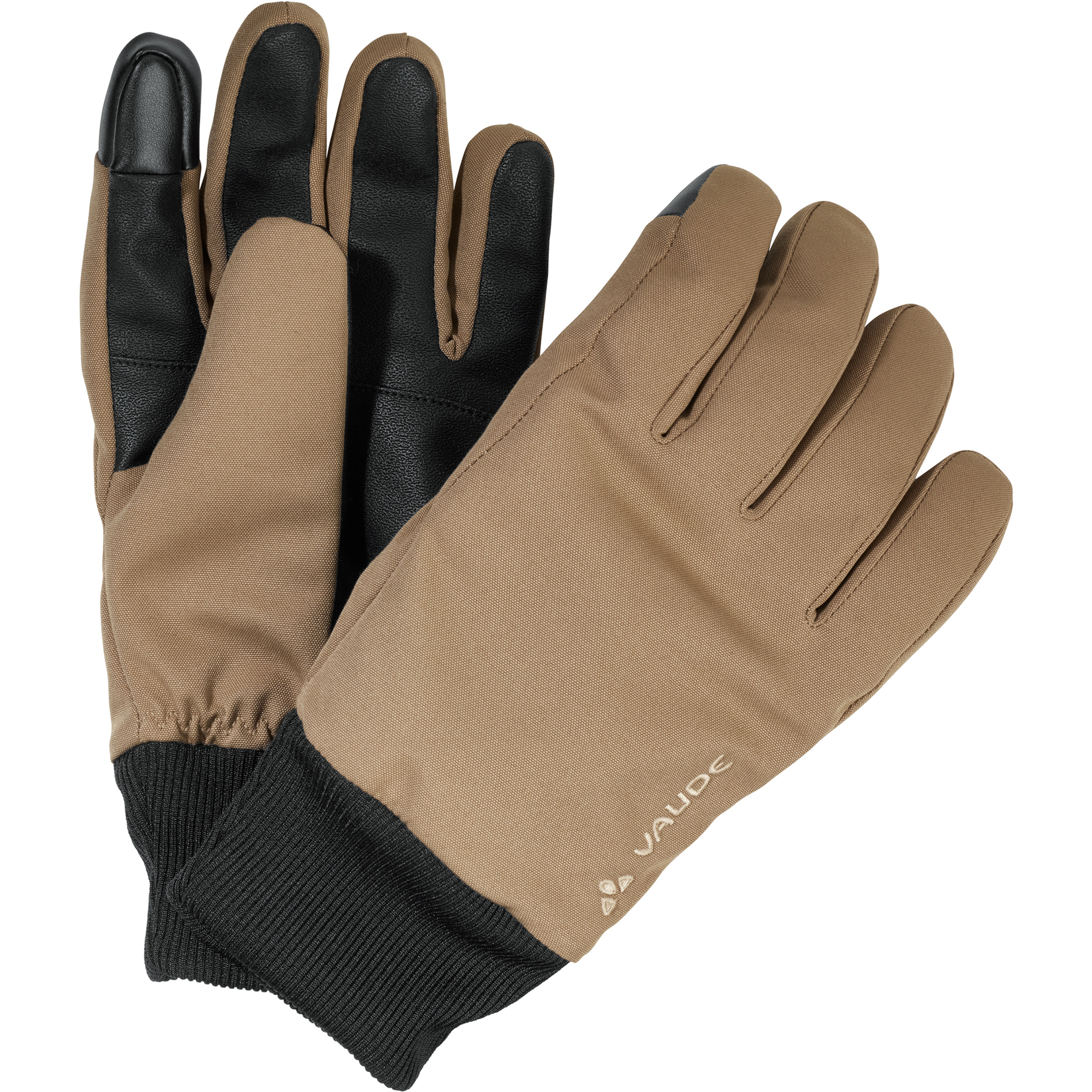 Vaude Manukau II Fingerhandschuhe braun Größe S Lifestyle Wasserabweisend Wasserabweisend