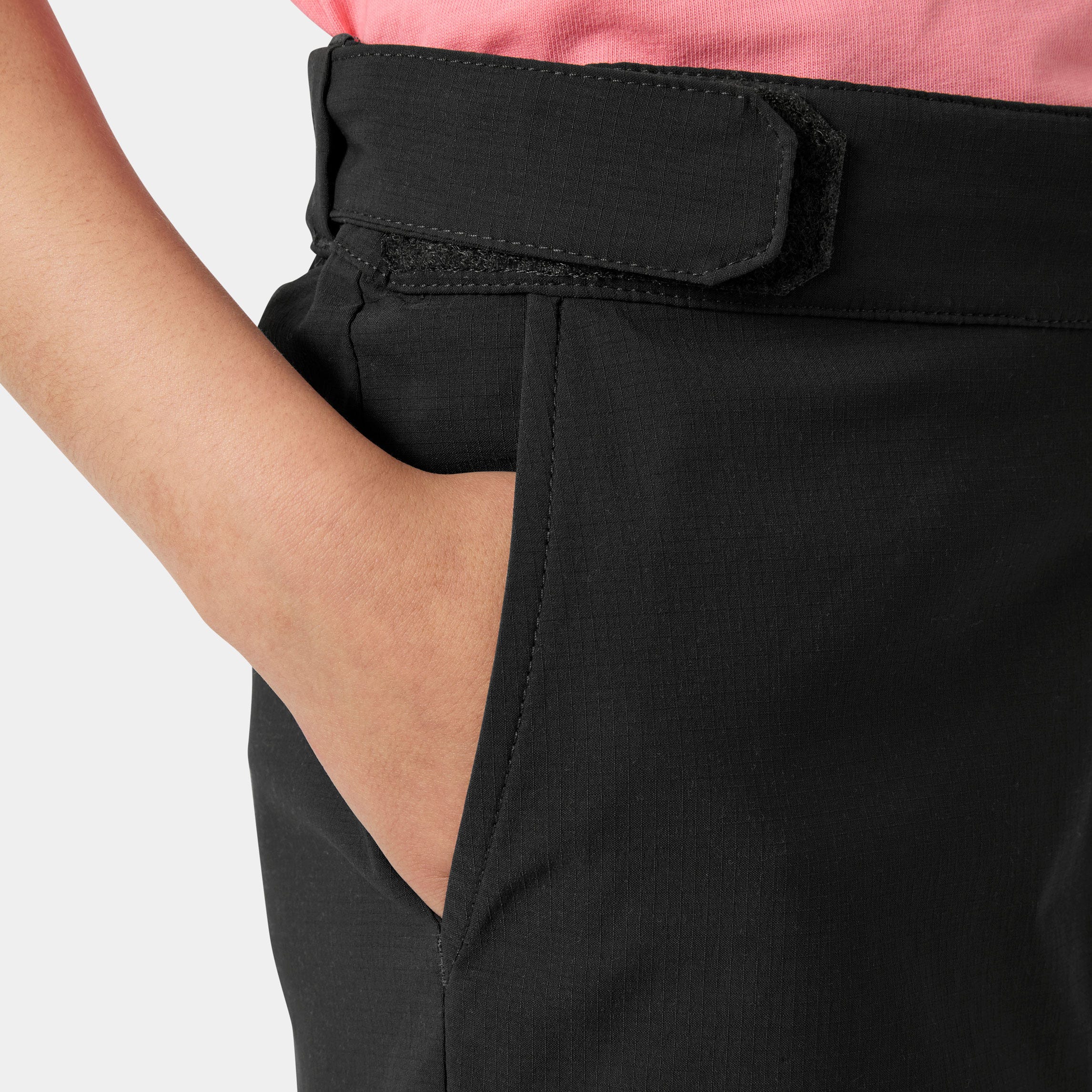 Helly Hansen Juniors' Quick Dry Cargo Shorts - Black/Ebony - 13