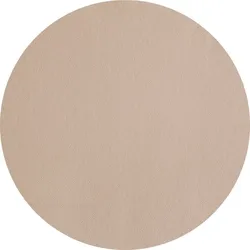 ASA Selection Tischset Leather Optic Fine Ø 38 cm Kunststoff Grau Stone