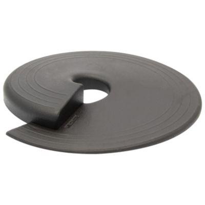 Wagner Bodentürstopper STOP EH 6981, Kunststoff, Ø 110 mm, Höhe 13 mm, flexibel positionierbar, keilförmig, schwarz