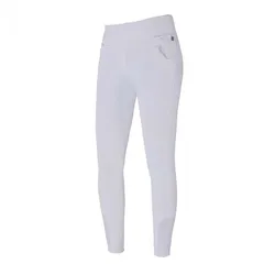 Kingsland Katja Pull-on-Damenreithose mit Voll-Grip, E-Tec white S19, Kin19_S_Gr.: 32