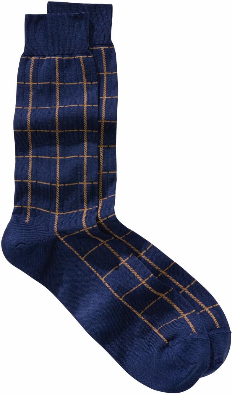 Mey & Edlich Aha-Socke Blau 43-46