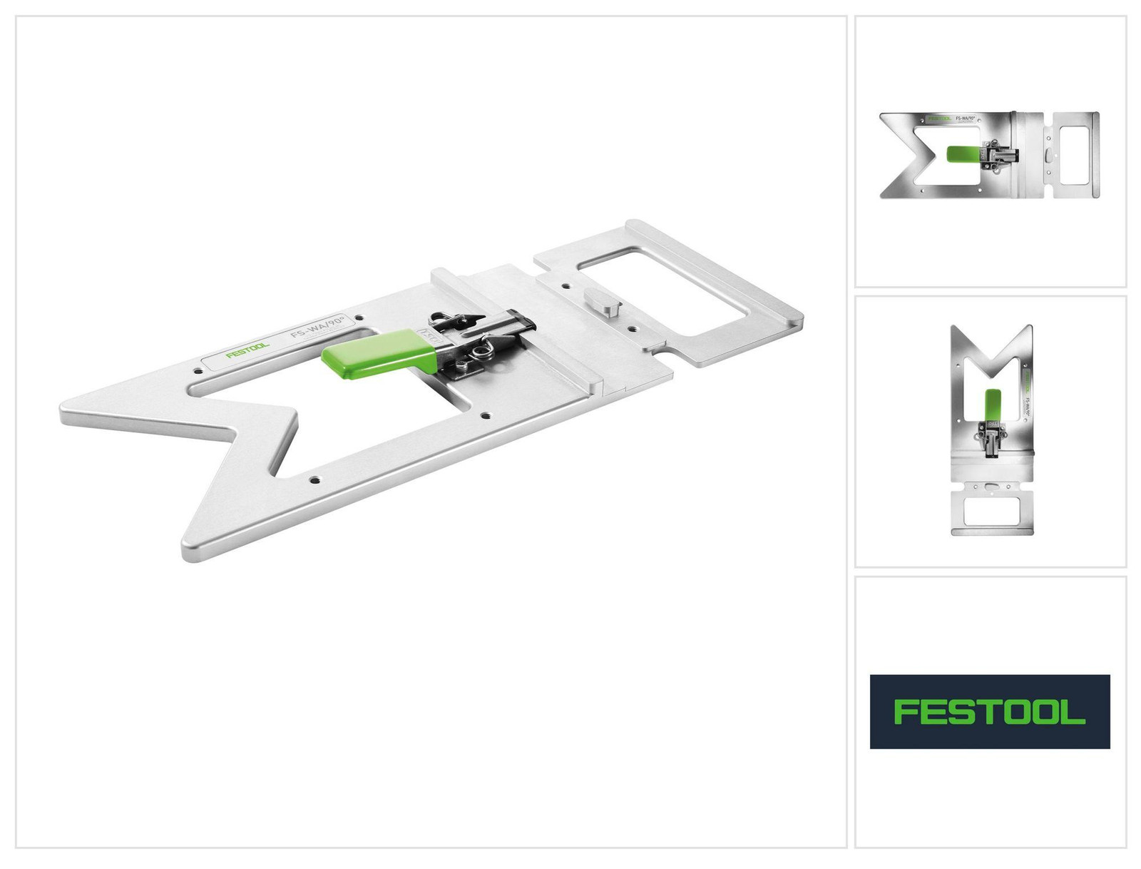 Festool FS-WA/90° hoekaanslag voor geleiderail FS/2 voor een 90° zaagsnede