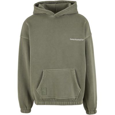 Kapuzensweatshirt ANOTHER COTTON LAB "Another Cotton Lab SRC Warm Up Hoodie", Herren, Gr. S, grün, 52% Baumwolle, 48% Polyester, Rundhals, Sweatshirts