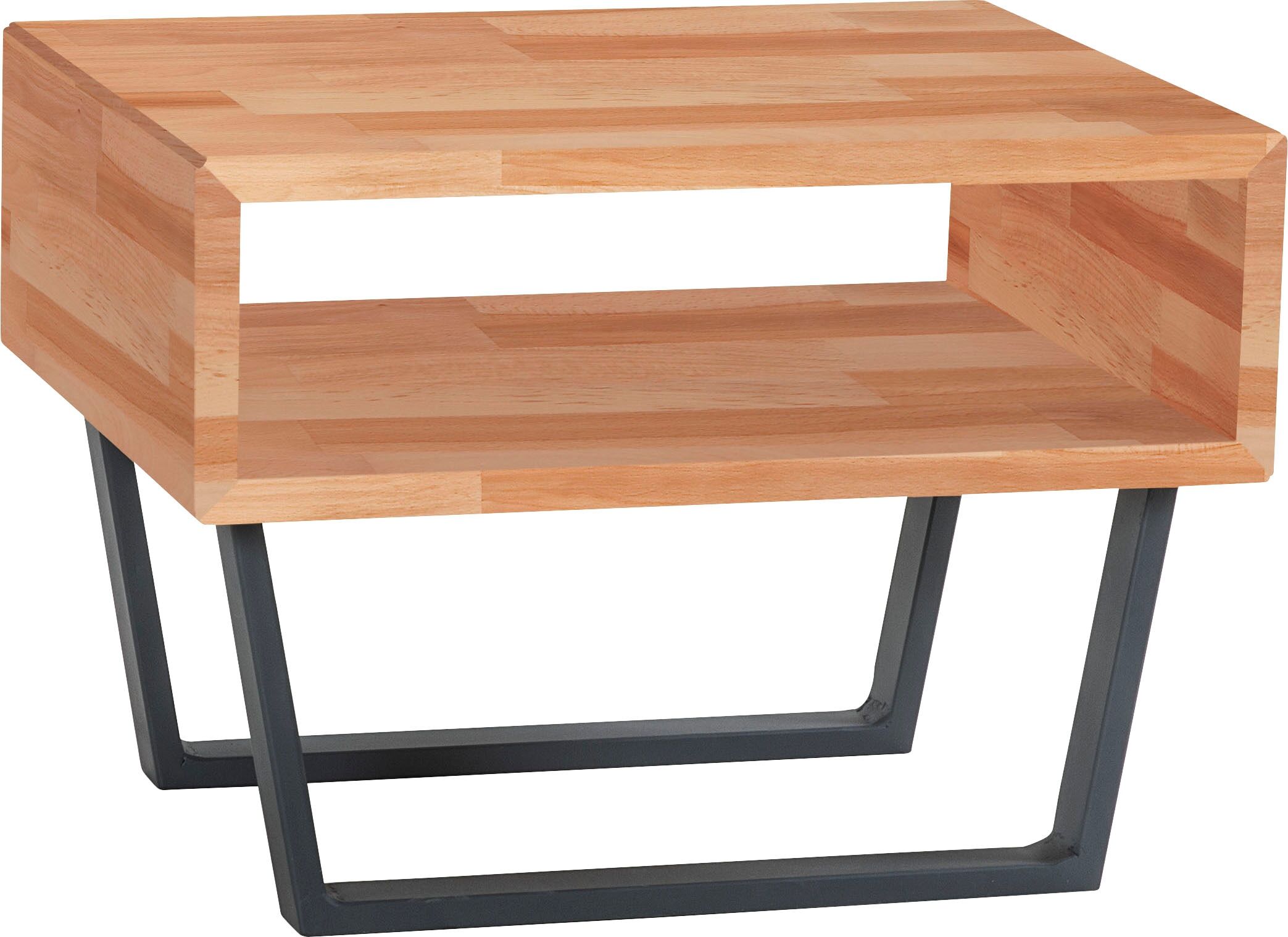 Nachttisch HASENA "Jose", beige (kernbuche natur, geölt), B:50cm H:36cm T:41cm, Tische, Nachttisch kernbuche natur, geölt B/H/T: 50cm x 36cm x 41cm