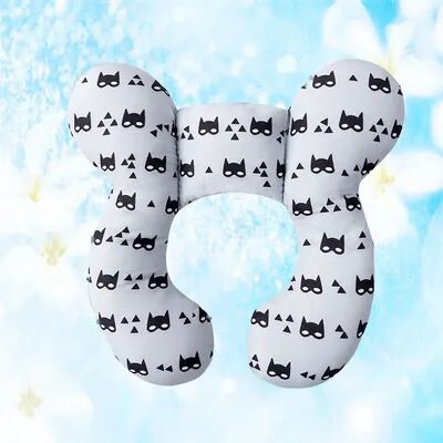 On Spot Shop Cotton Soft Baby U Shaped Pillow, Multi functional Stroller & Car Travel Pillow For Children With Cartoon Designs dogs