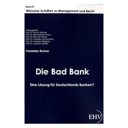 EHV Die Bad Bank (Deutsch, Softcover, Franziska Runzer) (55390237)