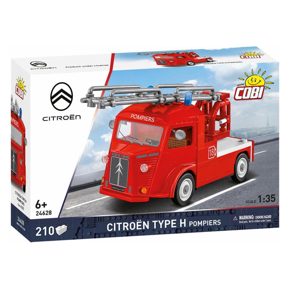 Cobi Citroën Type H (1947-1981) Feuerwehr - Massstab 1:35 (24628)