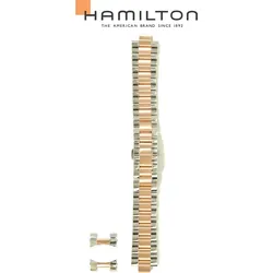 Hamilton - Jazzmaster Band-set Edelstahl H695.326.105 - Zweifarbig