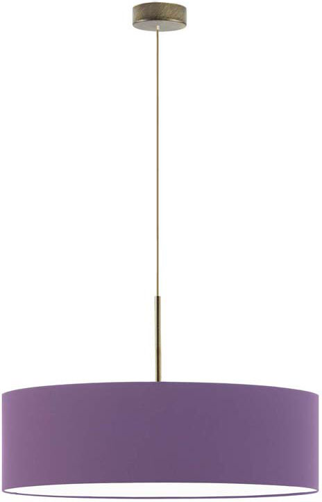 17 Stories Aubrionna 4 - Light Drum Pendant Violet/Antique (Old) Gold