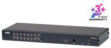 Aten KH1516A-AX-G switch per keyboard-video-mouse (kvm) Nero (KH1516A-AX-G)