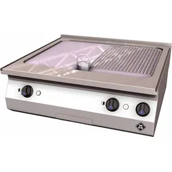 MKN Counter-SL Elektro-Griddleplatte 2 Supra, halb geriffelt