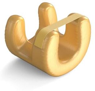 Uplift Picks Memory Foam Anti Wrinkle Face Support Beauty Pillow gold