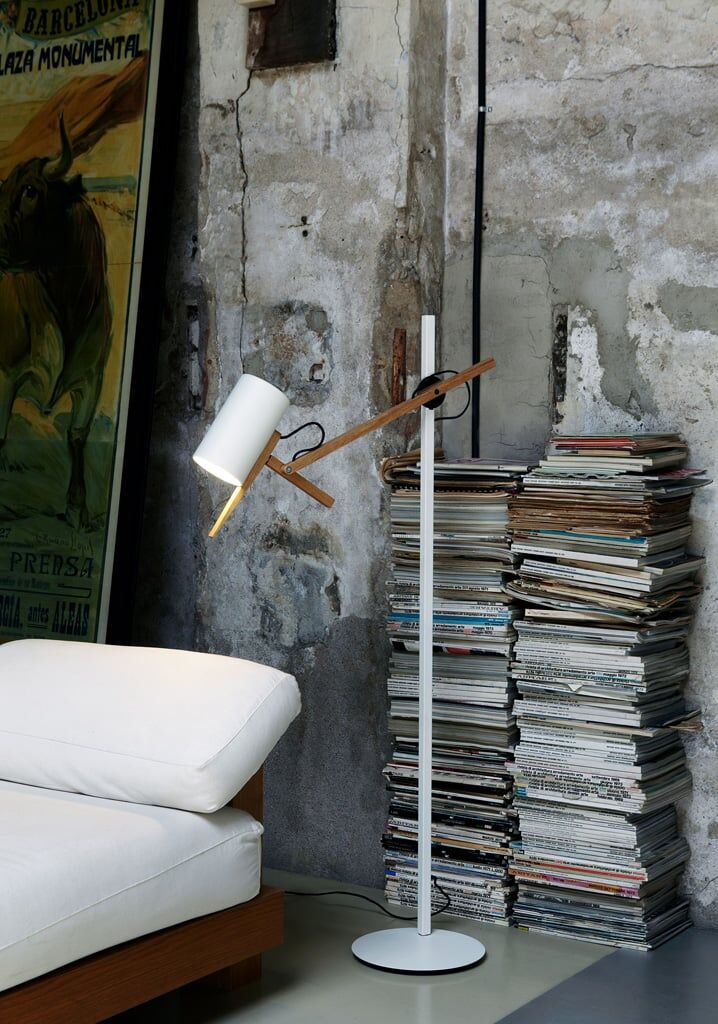 Marset Scantling P73 Stehleuchte (weiss) weiss