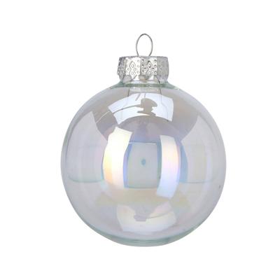WellHome - Set mit 16 schillernden Weihnachtskugeln Ø3,5cm - Glänzend und Matt