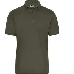 Bio Stretch Polo-Shirt "JN1806" UV-Schutz - 4XL - olive