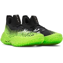 UNDER ARMOUR FUTR X Elite 2 Basketballschuhe 002 - black/hyper green/metallic black 43