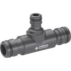 GARDENA 02835-20 Kunststoff T-Stück Steckkupplung Profi-System, Steckkupplung