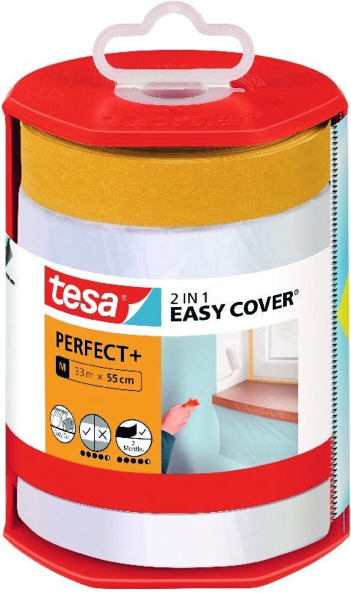 tesa Easy Cover® Perfect+ Spender&Refill:; M (33m x 55cm) (56570-00000-00)