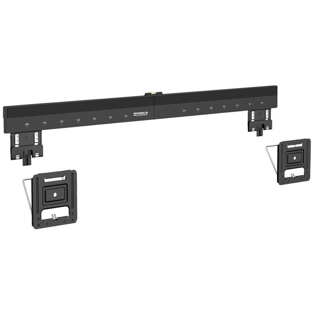 SpeaKa Professional SP-TVM-612 TV-wandbeugel voor schermen van 43 tot 100 inch, vaste montage