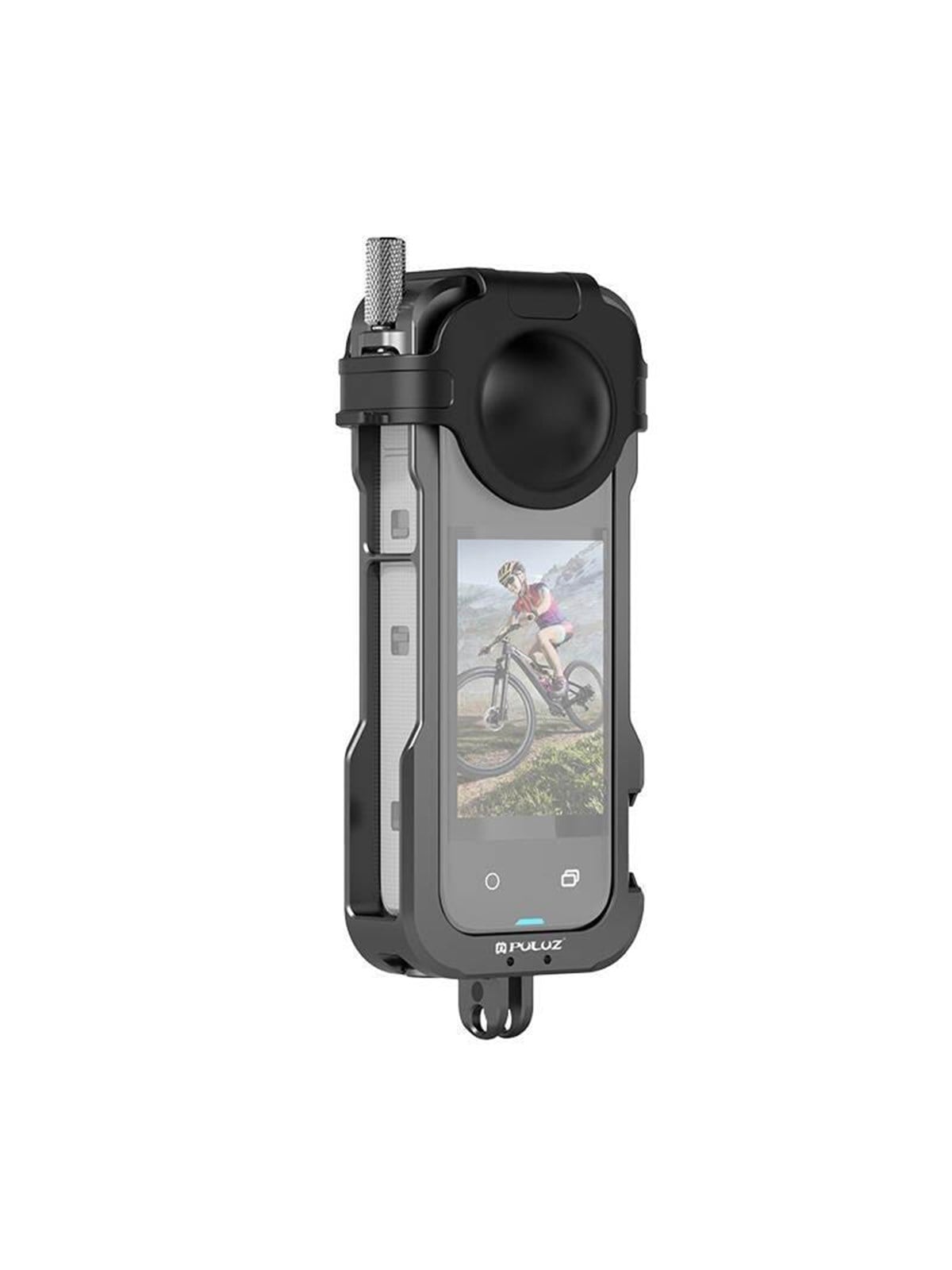 Puluz Metal Protective Cage With Lens Cover for Insta360 X4