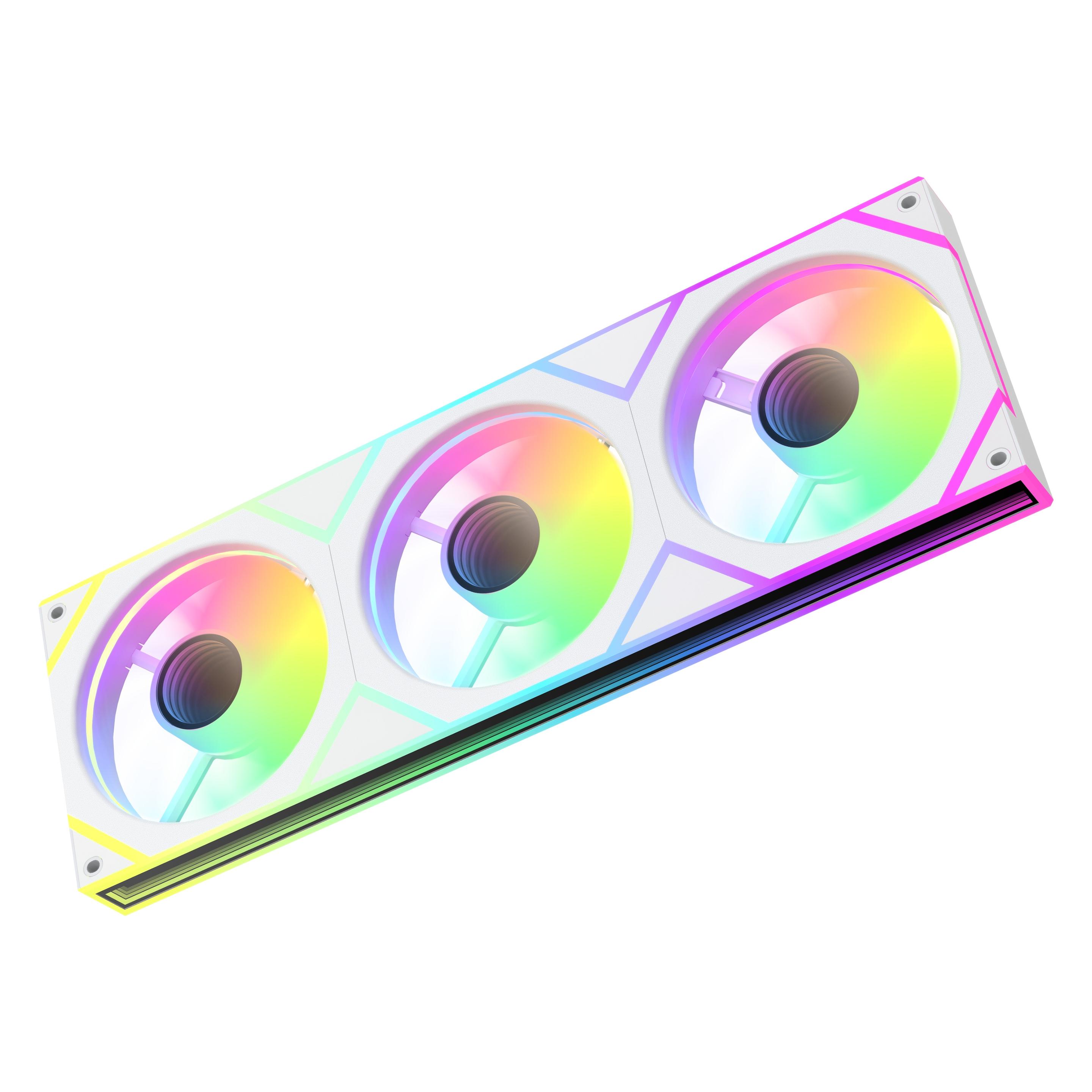 Ocypus Gamma F36 ARGB (weiss, 360 mm) (120 mm, 1x) (Gamma-F36-WH3AM00X-GL)