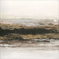 Originalbild LAYERS OF EARTH (BHT 100x100x4 cm) - bunt - BHT 100x100x4 cm