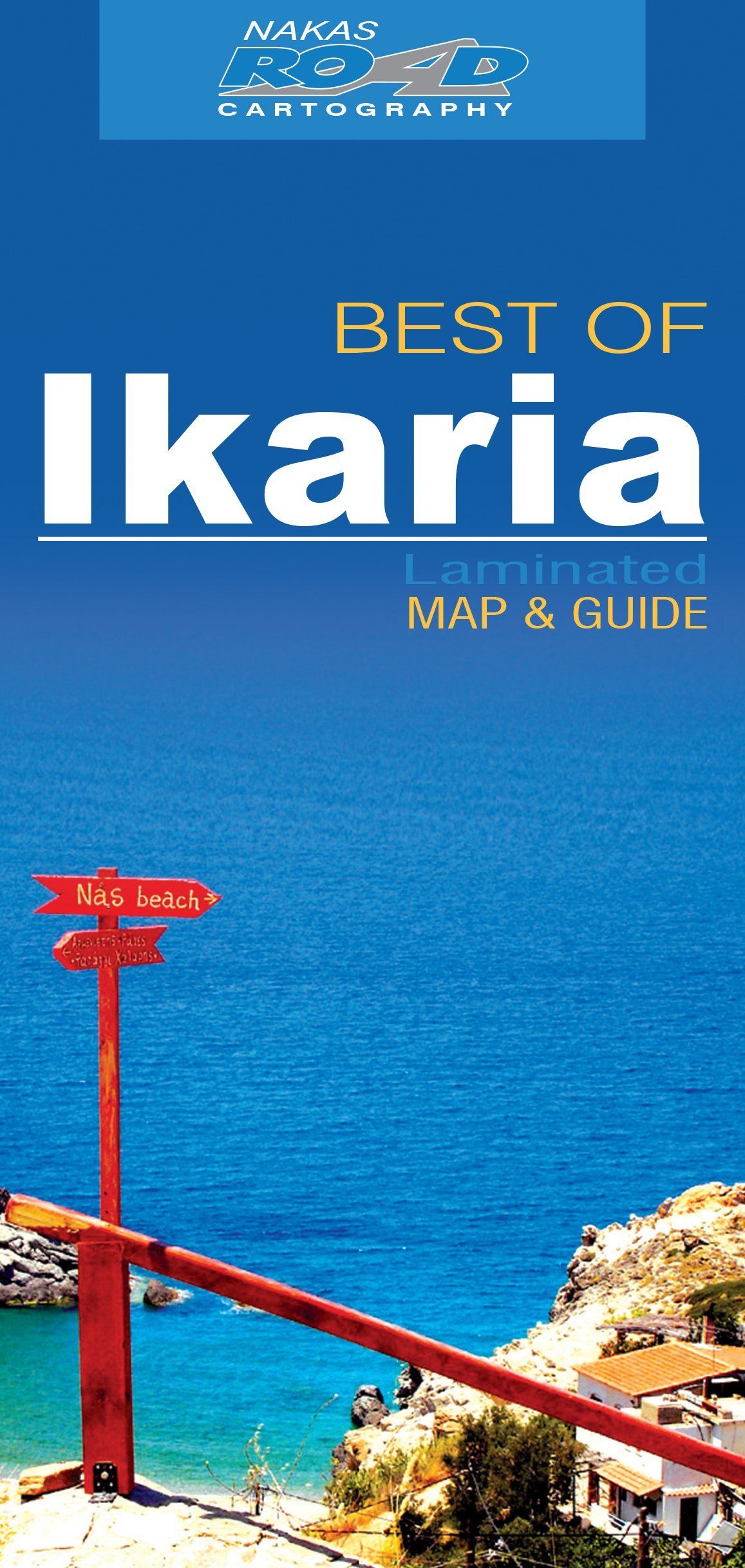 Carte détaillée - Ikaria   Road Editions - Best Of