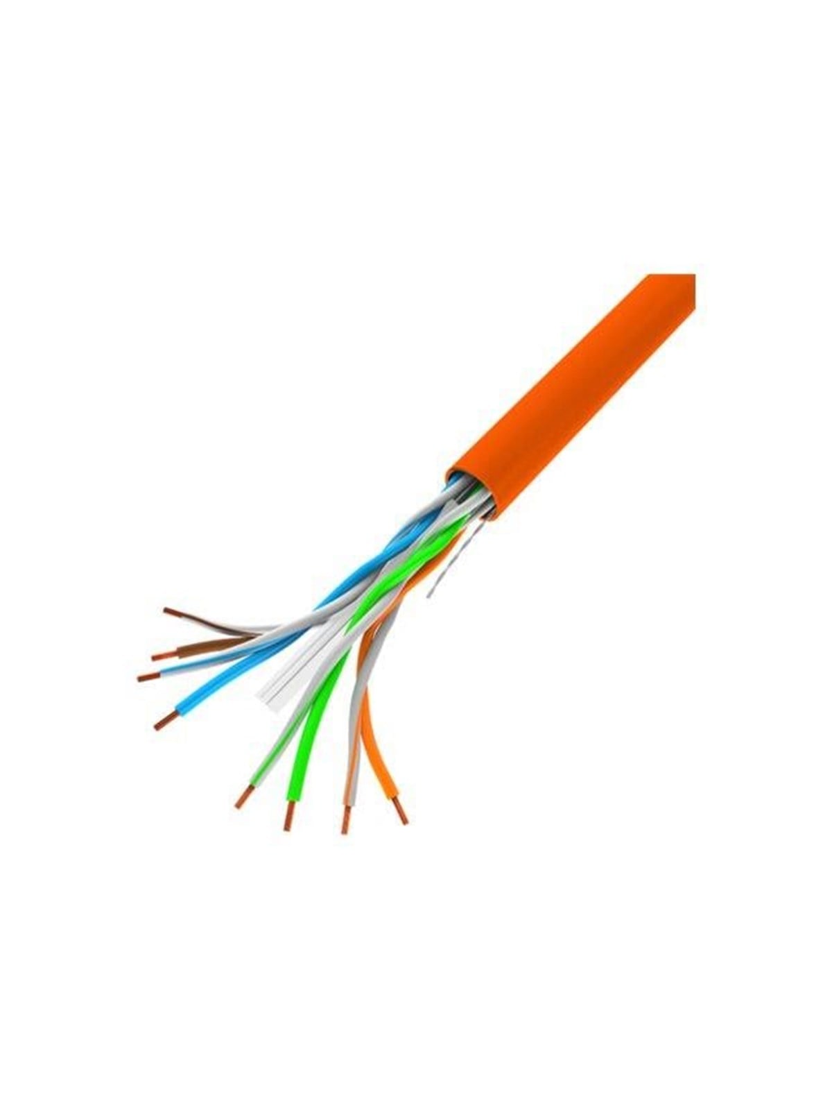 Lanberg bulk cable - 305 m - orange - Orange